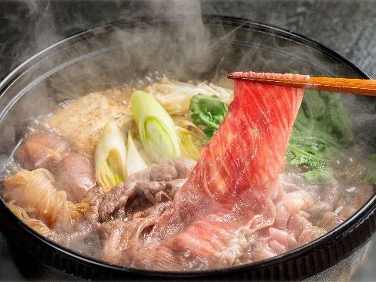 ＜期間限定＞国産牛を使ったすき焼き会席