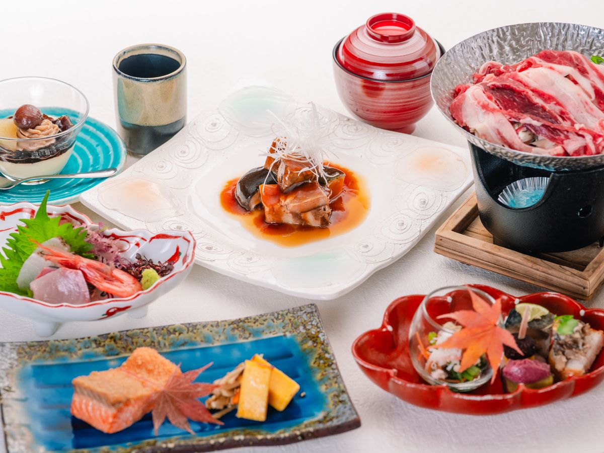 	【秋】島根県産牛・奥出雲豚・秋鮭等☆山陰の旬食材を使用した和会席