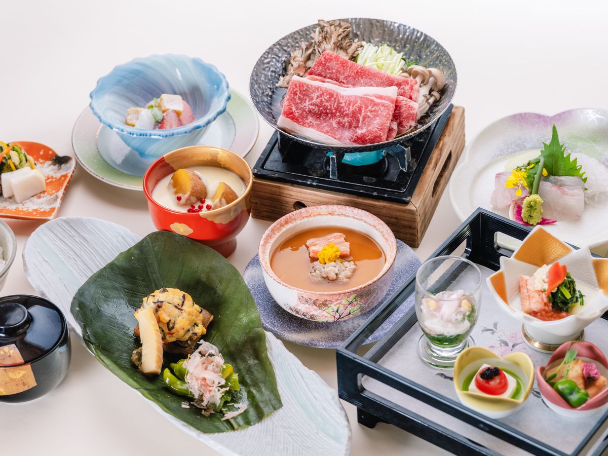 島根県産牛など山陰の旬食材を堪能☆春の創作会席プラン