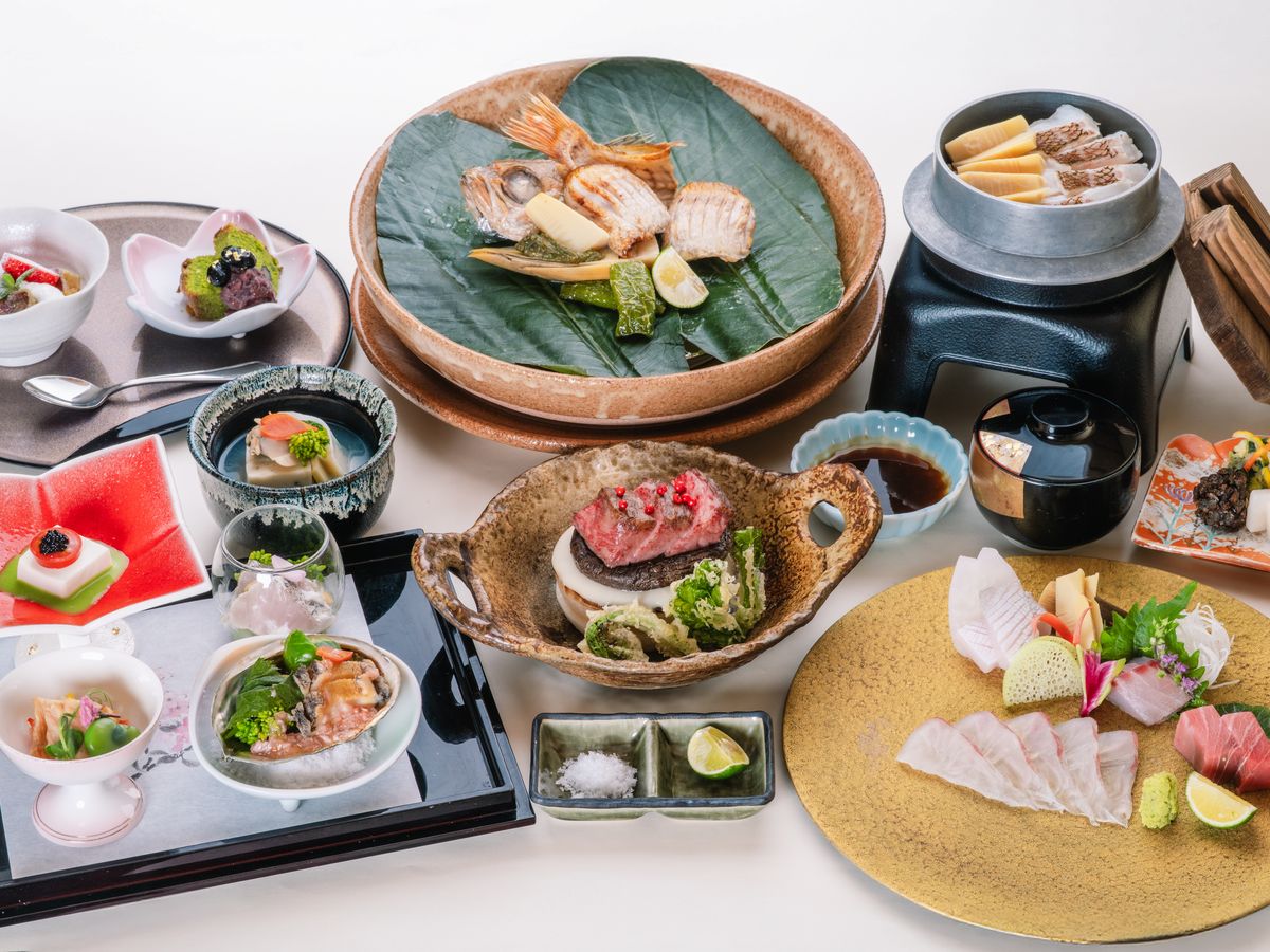 プレミアムプラン~「島根和牛」と「2種味付けの“のどぐろ”」をどちらも堪能☆長生閣・春の贅沢会席~