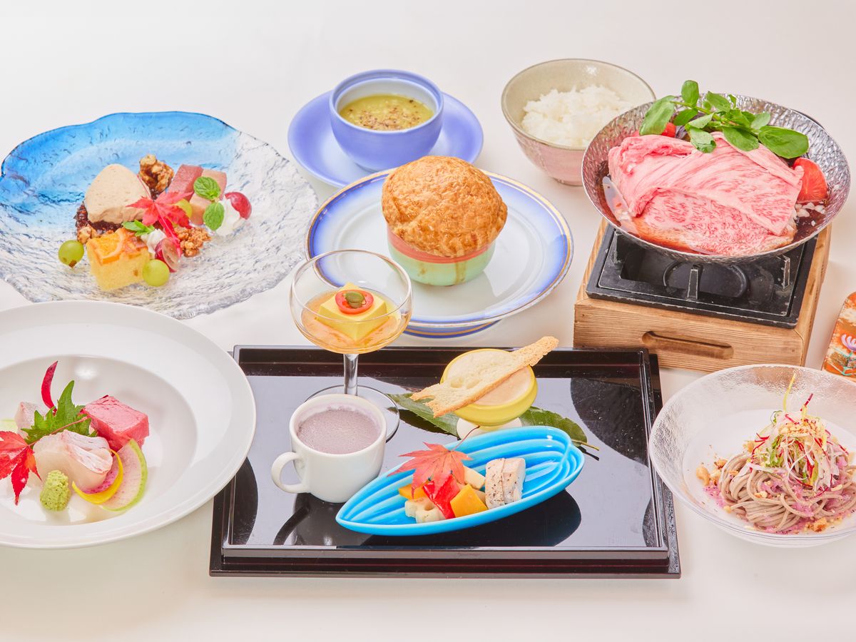 長生閣流・和洋コース☆熊谷喜八氏監修パイ包み焼きや島根和牛の洋風鍋など